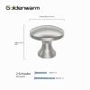 Goldenwarm 6-Pack Silver Cabinet Knobs, 29 mm Round Zinc Alloy Knobs view 2
