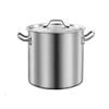 High-Gloss Polished Stainless Steel Induction Stockpot view 1