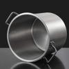 High-Gloss Polished Stainless Steel Induction Stockpot view 3