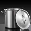 High-Gloss Polished Stainless Steel Induction Stockpot view 4