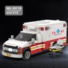 DUANT Ambulance Building Blocks, City Rescue Team Series, Adult Display Model (39110) view 2