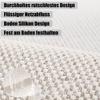 Pevfeciy Non-Slip Shower Mat 90 x 140 cm, Marble Pattern view 4