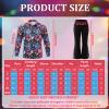 Men's 1970s Rave Party Hippie Costume Set, 18-Piece, Style C, XL view 4