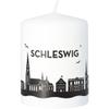 Goodtimes Schleswig Skyline Pillar Candle (White) view 1