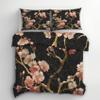 Reversible Chinese Floral Duvet Cover Set, 155 x 220 cm view 3