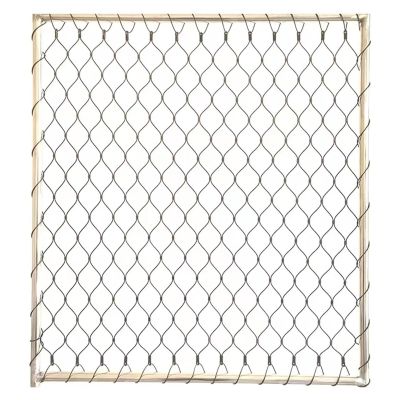 Stainless Steel Wire Rope Mesh, Flexible Safety Net for Garden and Farm