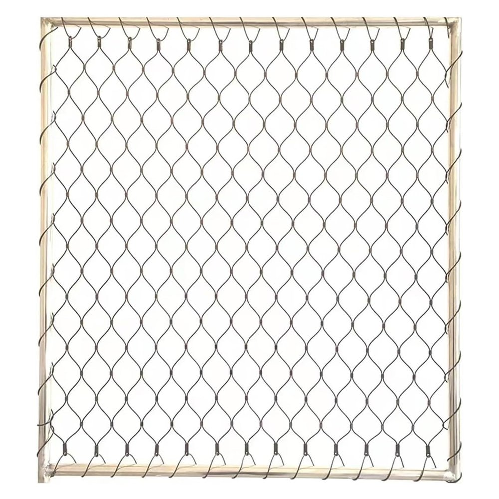 Stainless Steel Wire Rope Mesh, Flexible Safety Net for Garden and Farm