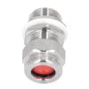 Haofy 304 Stainless Steel Waterproof Cable Gland, G1/2, IP66 view 1