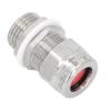 Haofy 304 Stainless Steel Waterproof Cable Gland, G1/2, IP66 view 3