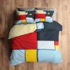 Geometric Reversible Duvet Cover Set, 200 x 200 cm, 3-Piece view 4