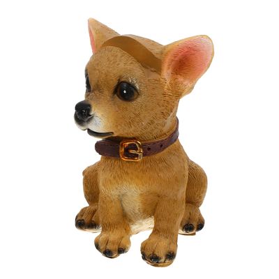 Levemolo Cute Resin Dog Eyeglass Holder for Office and Nightstand