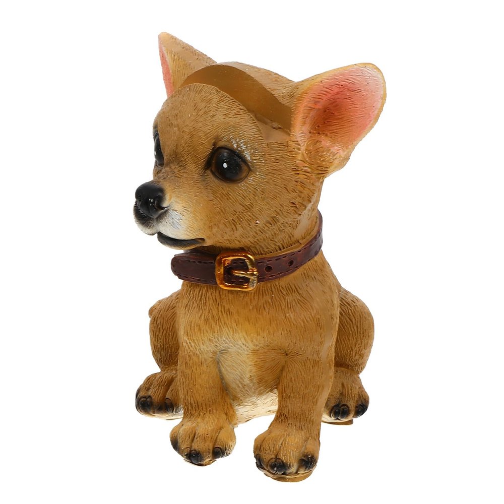 Levemolo Cute Resin Dog Eyeglass Holder for Office and Nightstand