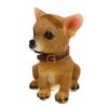 Levemolo Cute Resin Dog Eyeglass Holder for Office and Nightstand view 1