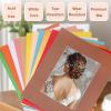 QUARKZMAN 10-Pack 8 x 10 in Mat Boards for 5 x 7 in Photos, Acid-Free White Core, Beveled Cut, Cream view 3