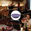 Silicone Wine Glass Snack Tray view 4