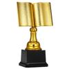 Cabilock Gold Plastic Reading Competition Trophy for Kids view 1
