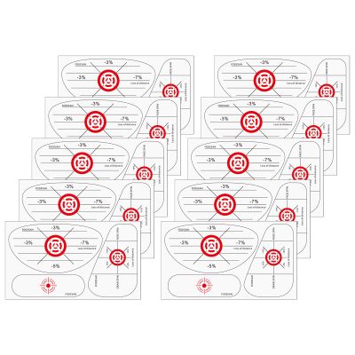 Golf Strike Tape Stickers, Guides and Impact Labels