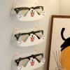 Fenayuu No-Drill Wall-Mounted Sunglasses Holder view 2