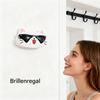 Fenayuu No-Drill Wall-Mounted Sunglasses Holder view 3