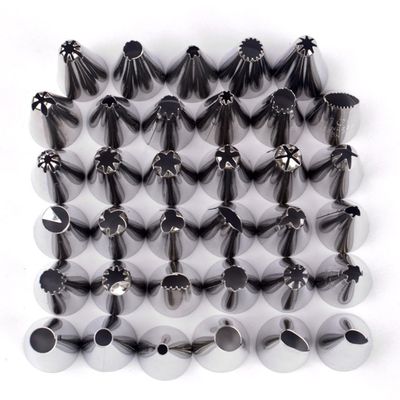 mophrati 10-Piece Stainless Steel Piping Tips