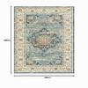 CHOSHOME Washable Low-Pile Rug for Living Room – 300 x 400 cm, Vintage Blue view 2
