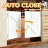 Wooden Saloon Swinging Door, White, 110 x 90 cm view 3