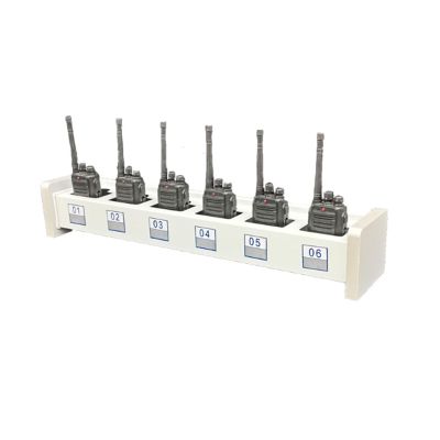 Walkie-Talkie Storage Rack and Wall-Mount Organizer