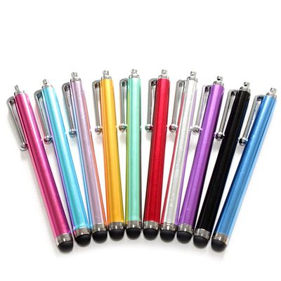 Premium Capacitive Stylus for Tablet, Multicolor, 10 Pieces, Convenient Handling