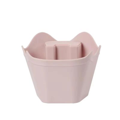 Coffee Knock Box, Espresso Grounds Container, Non-Slip, Pink