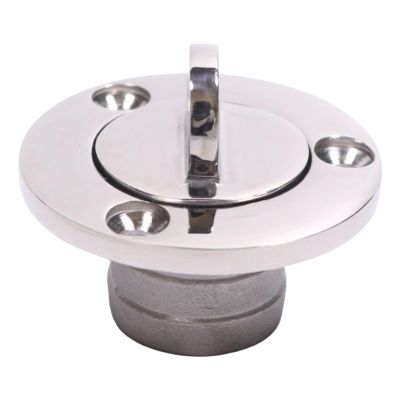 Zunetsutock 1-Inch Boat Drain Plug, Heavy-Duty Steel Sealing Insert