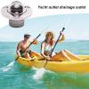Zunetsutock 1-Inch Boat Drain Plug, Heavy-Duty Steel Sealing Insert view 3