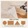 Non-Slip Rug Underlay 125 x 260 cm, Cream view 4