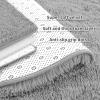 ZXIAOHUI Shaggy Area Rug 165 x 255 cm, Gray view 2