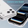 Mootobo Protective Case for iPhone 17 Pro, Camera Lens Protection, 3 m Military-Grade Drop Protection, Anti-Fingerprint, Matte Clear Back, 6.3 in view 2