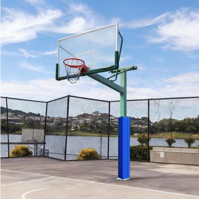 Rorquscade Basketball Post Padding for Outdoor Use, Blue, 13 x 13 cm
