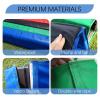 Rorquscade Basketball Post Padding for Outdoor Use, Blue, 13 x 13 cm view 4