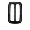 BTYQKZVPM Resin Ring Buckles, 10-Pack Square and Round Waist Clips for Scarves and T-Shirts, Multicolor, 35 cm, for Women (Black Blossom, 4 cm Inner Diameter) view 1