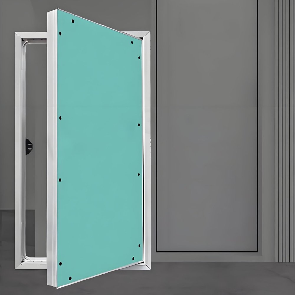 FENGSSLL Drywall Access Panel, Push-Button Plumbing Access Door, Flush-Mount, 26 x 32 in / 65 x 80 cm