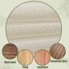 Non-Slip Rug Pad 170 x 400 cm, Cuttable, Cream view 4