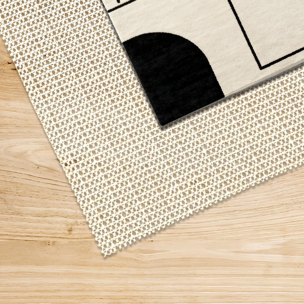 Non-Slip Rug Pad, 160 x 165 cm, Cream