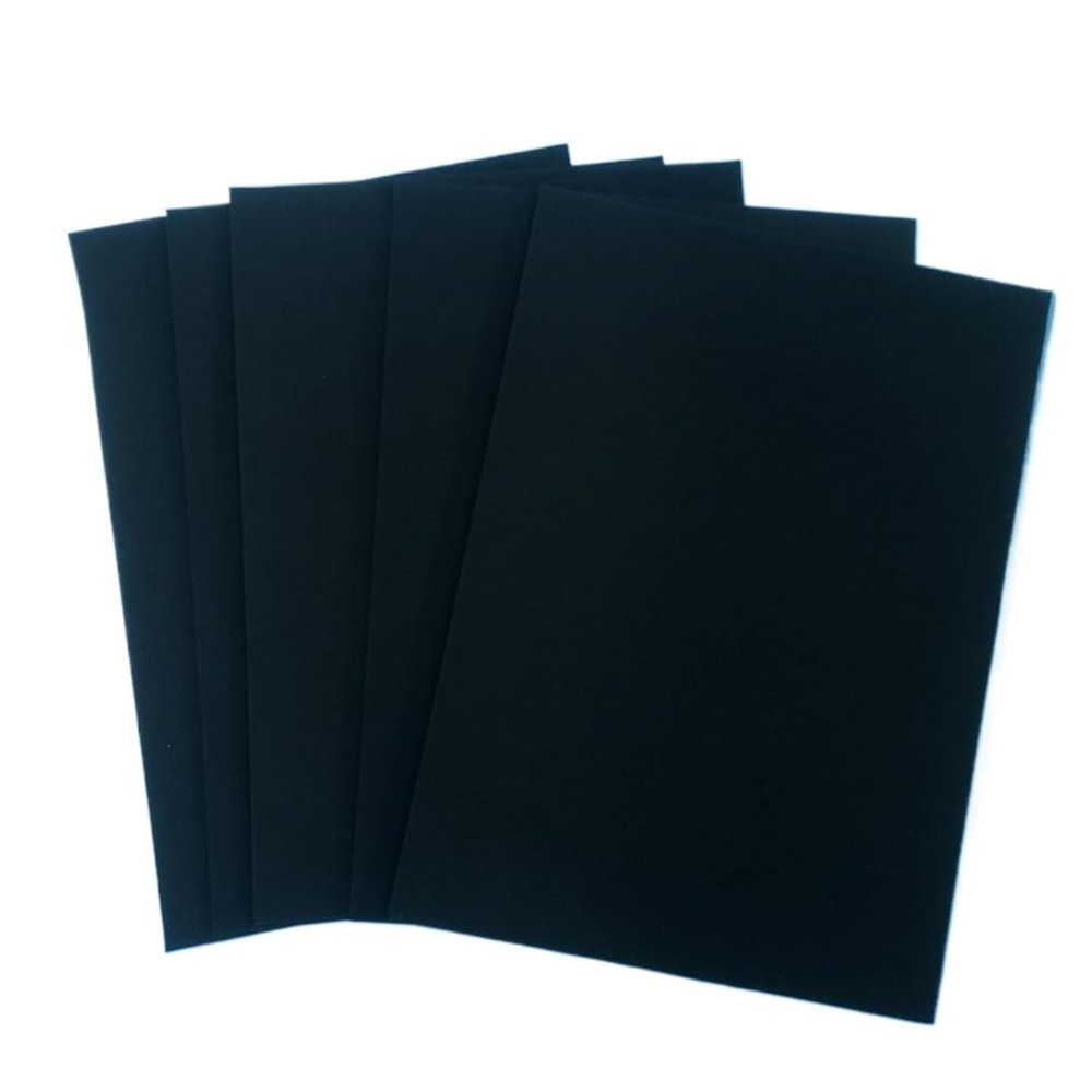 1 Piece Black Conductive Sponge with Self-Adhesive Backing, 0.330 mm Thick EMI Shielding Foam for Electronics (Thick 1.0 mm)