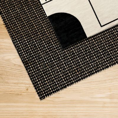 Anti-Slip Rug Underlay 170 x 275 cm, Cuttable, Black
