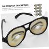 Decorative Novelty Party Glasses for Adults with Eye Pattern, 4 view 3