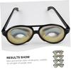 Decorative Novelty Party Glasses for Adults with Eye Pattern, 4 view 4
