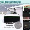 RV Skirting for Winter/Floor Insulation, 8, 8.5, 10, 10.5, 12, 13.0 m Underbody Film for Mobile Homes, 360° Wheel Covers for Caravans (36 m/118 ft) view 3