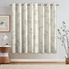 Botanical Floral Room-Darkening Curtains, 54 x 46 in, Set of 2 view 2