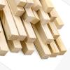 2-Pack Square Pine Wood Dowels, 50 cm Long, 5 x 5 cm, Unfinished DIY Craft Strips view 3