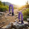 HDouii Water Bottle Handles for Outdoor Camping, Paracord Straps with Carabiner Clips, 2-Pack view 3