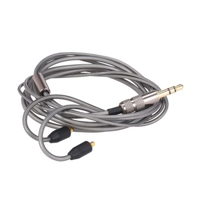 Keenso Detachable MMCX Headphone Cable for SE215/SE315/SE425, 1.2 m, Gray