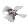 Yechiry RC Boat Propeller, 316 Stainless Steel, 80 mm, 1.2 mm Pitch, 6 mm Bore view 3